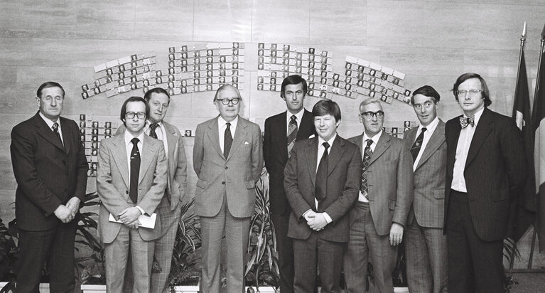 Fotografija 2: Meetings in Luxembourg in October 1977