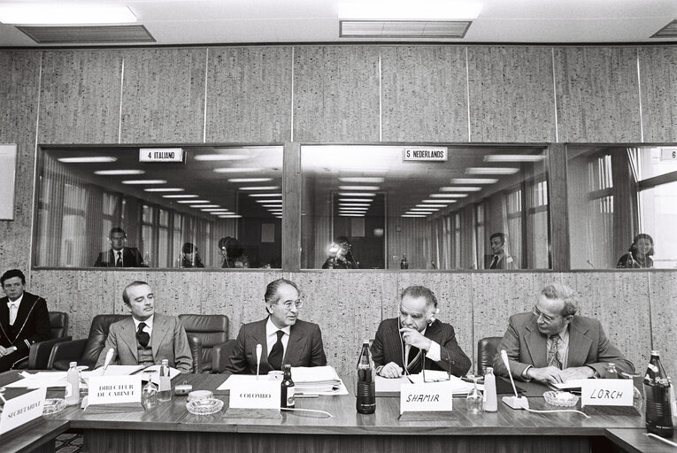 Fotografija 11: Meetings in Luxembourg in October 1977