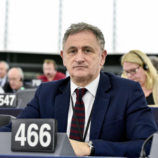 Photo 5 : Giuseppe FERRANDINO in the EP in Strasbourg