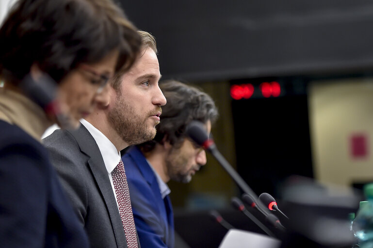 Photo 12: EP Press conference on ' The European Labour Authority '