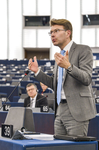 Daniel CASPARY in the EP in Strasbourg