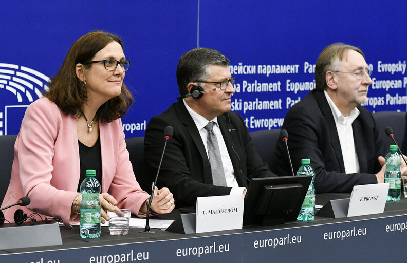 EP Press conference on ' The upcoming debate and final vote on foreign direct investment screening '