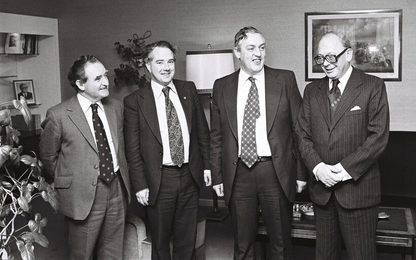 Meetings at the EP in Luxembourg in January 1978