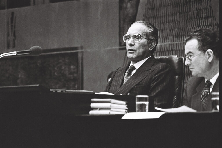 Fotografia 26: Plenary session in Luxembourg on October 1977