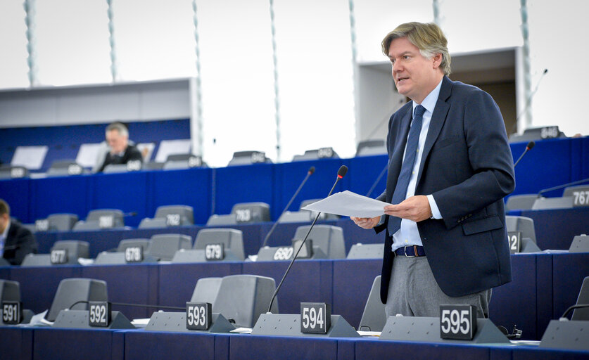 Antonio LOPEZ-ISTURIZ WHITE in the EP in Strasbourg