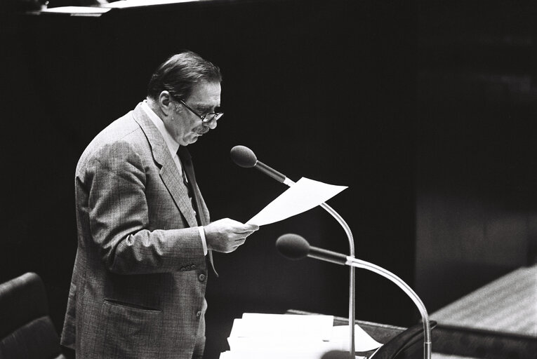 Fotografia 32: Plenary session in Luxembourg on October 1977