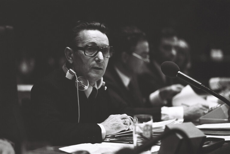 Fotografija 17: Plenary Session in Strasbourg in February 1978