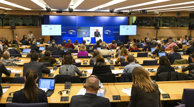 European elections: 100 days to go. 100 days before voters elect their MEPs who will choose the next Commission President, journalists are invited to two key briefings on