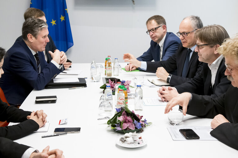 Foto 2: Guy VERHOFSTADT meets with Jeremy CORBYN -  leader of the British Labour Party