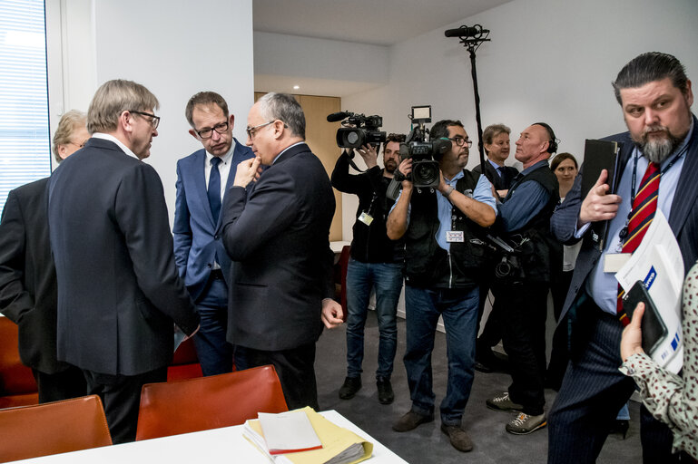 Foto 6: Guy VERHOFSTADT meets with Jeremy CORBYN -  leader of the British Labour Party