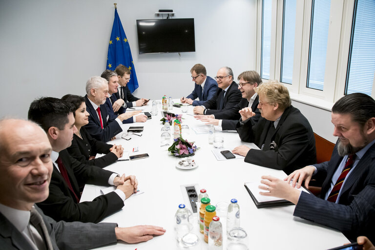 Guy VERHOFSTADT meets with Jeremy CORBYN -  leader of the British Labour Party