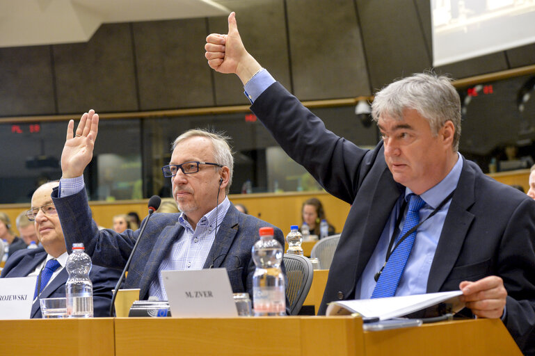 Foto 7: CULT committee meeting. Vote on 'Erasmus'; the Union programme for education, training, youth and sport