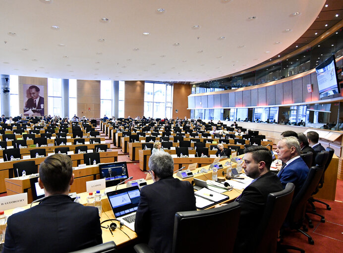 Fotografi 1: ITRE public hearing on ' Connectivity of the Digital Future '