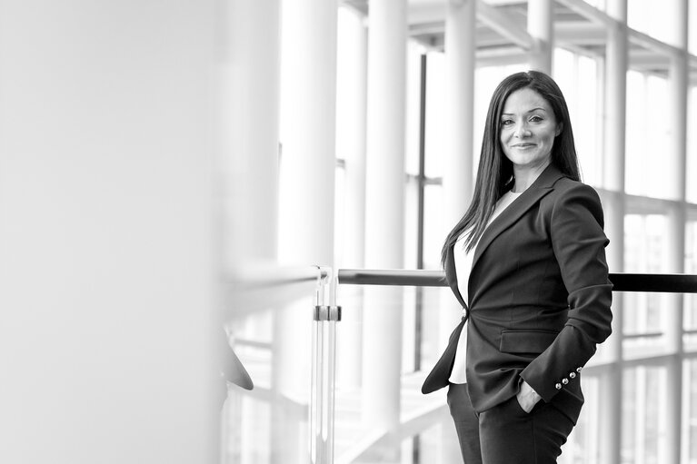 Fotogrāfija 14: Miriam DALLI in the EP in Strasbourg