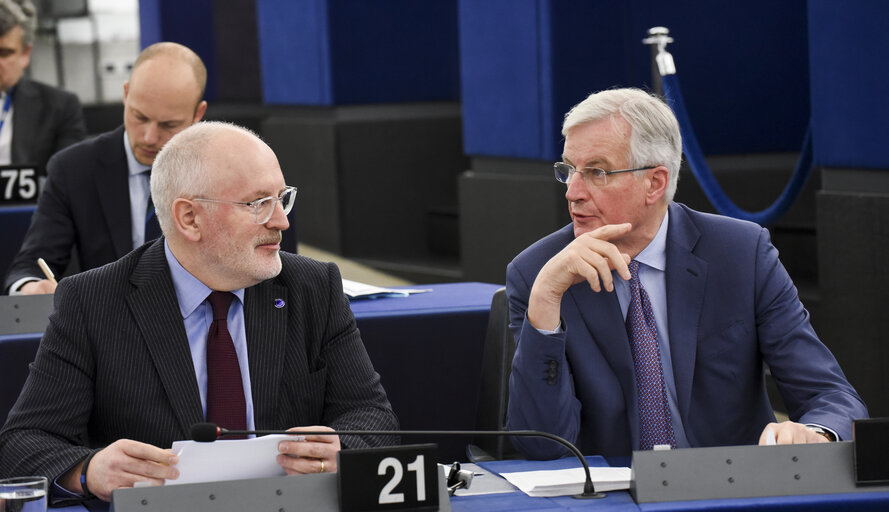 Fotografija 19: Plenary session - Preparation of the European Council meeting of 21 and 22 March 2019