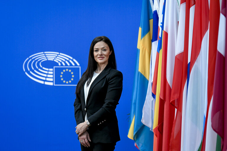 Fotogrāfija 25: Miriam DALLI in the EP in Strasbourg