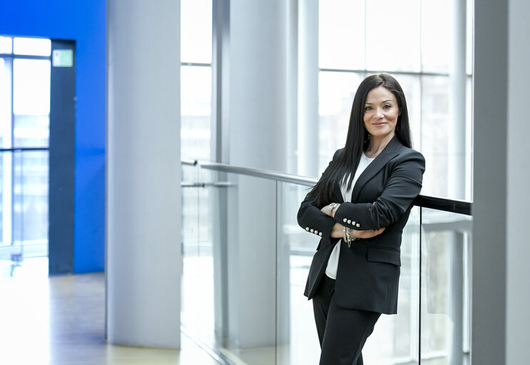 Fotografi 10: Miriam DALLI in the EP in Strasbourg