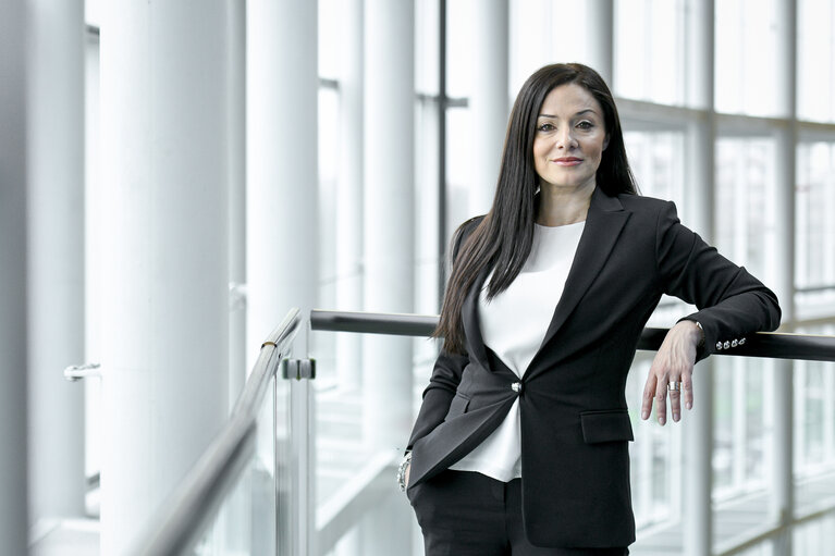 Fotogrāfija 15: Miriam DALLI in the EP in Strasbourg