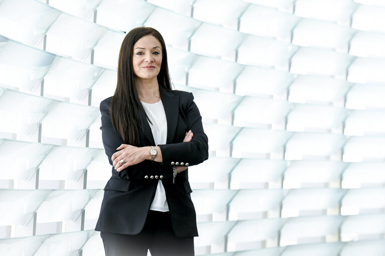 Fotogrāfija 21: Miriam DALLI in the EP in Strasbourg