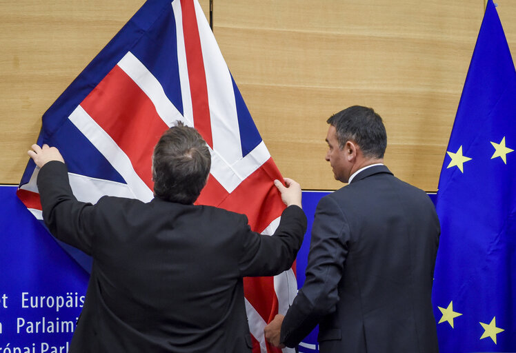 Fotografia 30: Statement of British Prime Minister Theresa MAY on Brexit negotiations