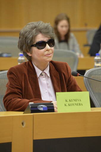 Nuotrauka 7: Kostadinka KUNEVA in the EP in Brussels