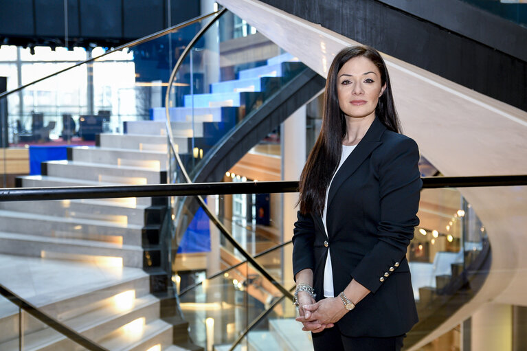 Fotogrāfija 26: Miriam DALLI in the EP in Strasbourg