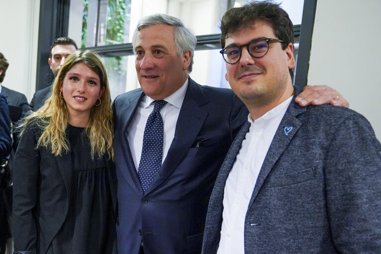 Antonio TAJANI, EP President meets with alumni from Italian universities