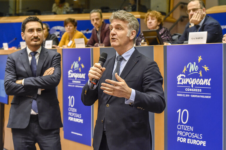 Fotografi 22: We Europeans Congress: Official Presentation of the Citizens’ Agenda.