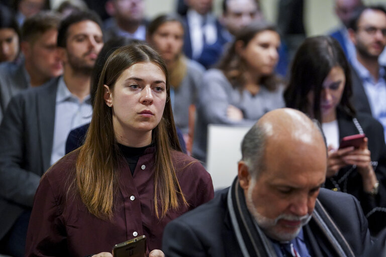 Antonio TAJANI, EP President meets with alumni from Italian universities