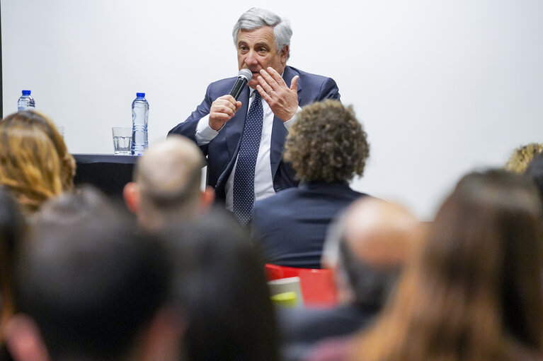 Antonio TAJANI, EP President meets with alumni from Italian universities