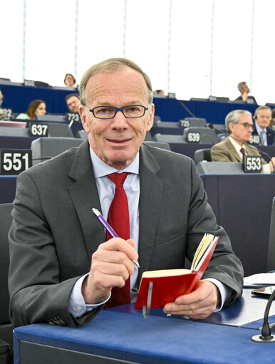 Billede 7: Eugen FREUND in the EP in Strasbourg