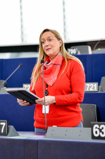 Valokuva 6: Marlene MIZZI in the EP in Strasbourg