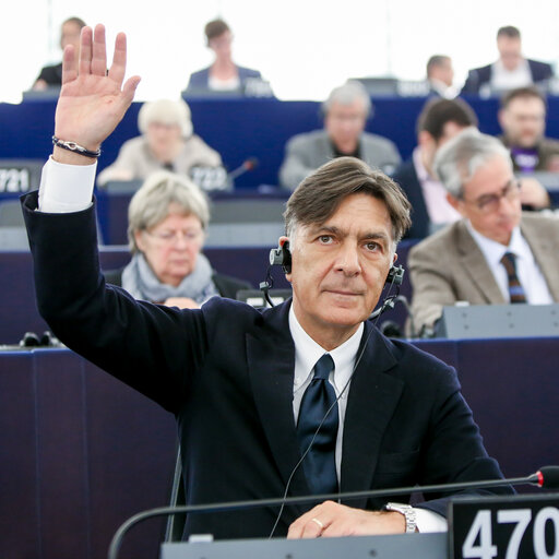 Fotogrāfija 5: Enrico GASBARRA in the EP in Strasbourg