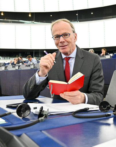 Foto 4: Eugen FREUND in the EP in Strasbourg