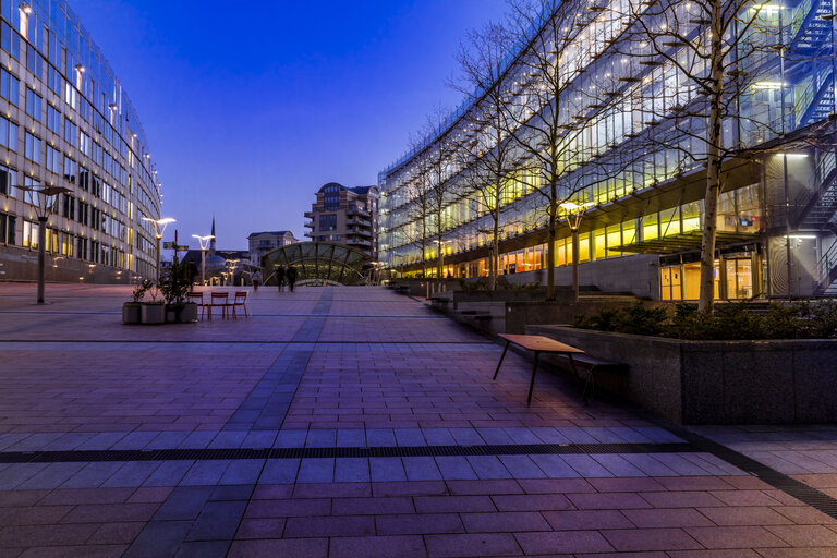 Nuotrauka 4: Simone Veil esplanade - EP building in Brussels