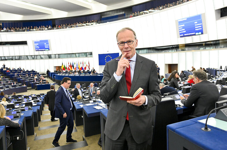 Eugen FREUND in the EP in Strasbourg