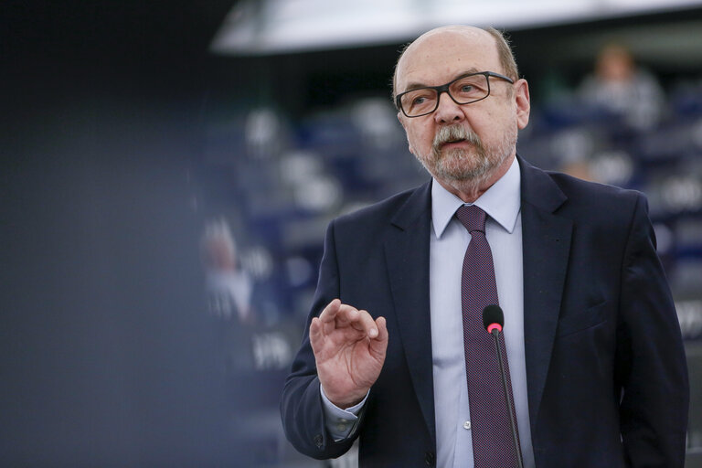 Fotografija 6: Plenary session - Conclusions of the European Council meeting of 21 and 22 March 2019