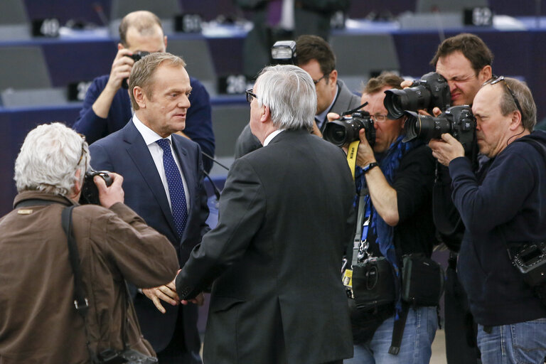 Fotografia 18: Plenary session - Conclusions of the European Council meeting of 21 and 22 March 2019