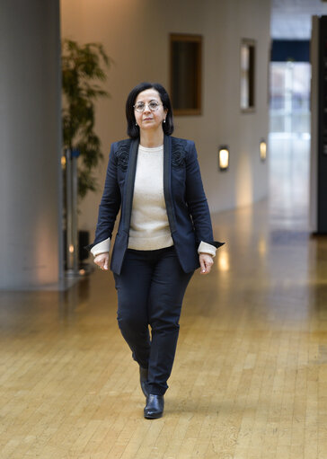 Fotografi 11: Tokia SAIFI in the EP in Strasbourg