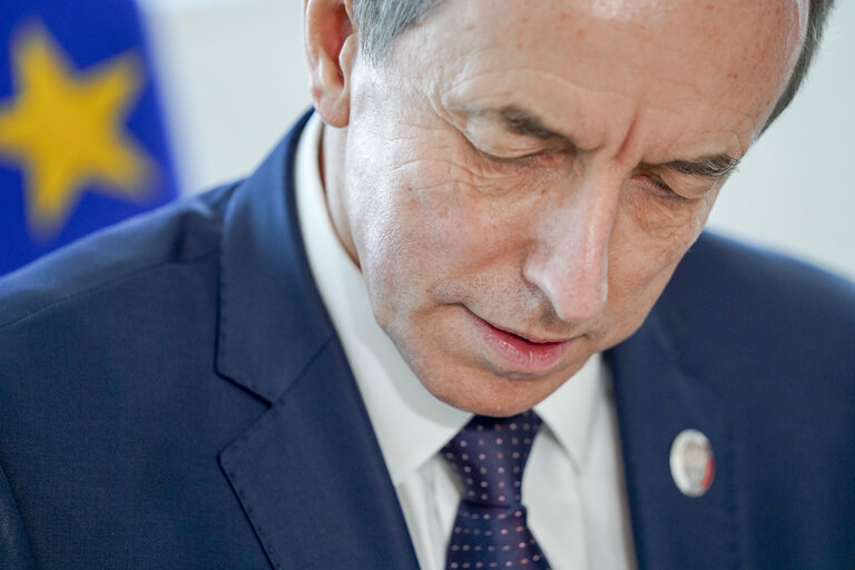 David SASSOLI, EP President meets with Tomasz GRODZKI - Welcome