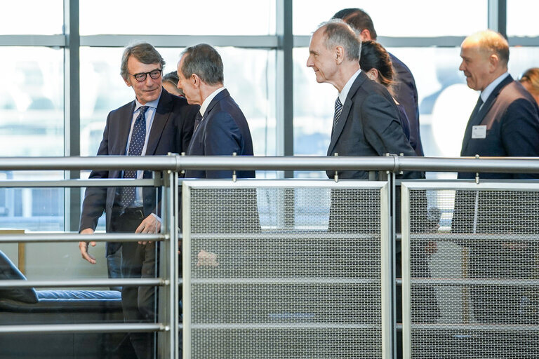 David SASSOLI, EP President meets with Tomasz GRODZKI - Welcome