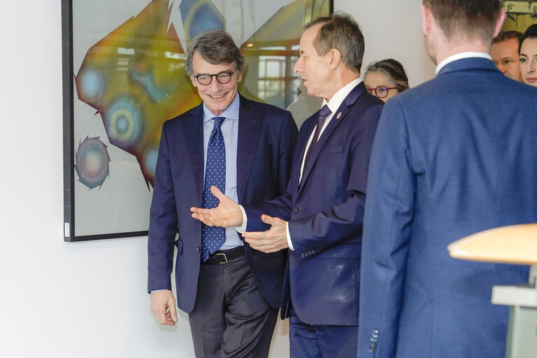 David SASSOLI, EP President meets with Tomasz GRODZKI - Welcome