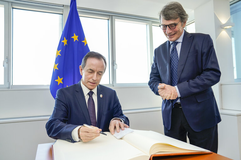 David SASSOLI, EP President meets with Tomasz GRODZKI - Welcome
