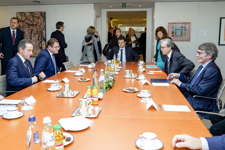 David SASSOLI, EP President meets with Tomasz GRODZKI - Welcome