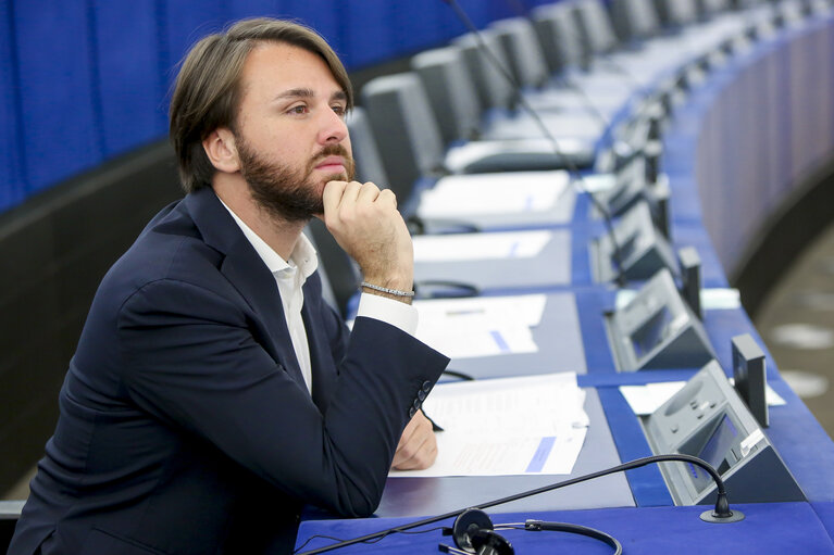 Mario FURORE in the EP in Strasbourg