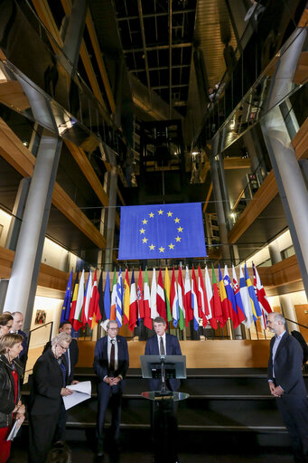 20th anniversary of the LOW (Louise Weiss) building in Strasbourg