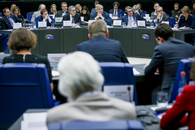 Fotó 15: Meeting of the Conference of Committee Chairs (CCC) with EP President