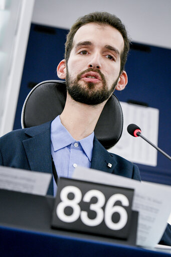 Fotografija 50: EP Plenary session - EU disability strategy post 2020