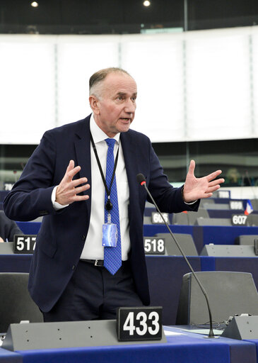 Eugen JURZYCA in the EP in Strasbourg