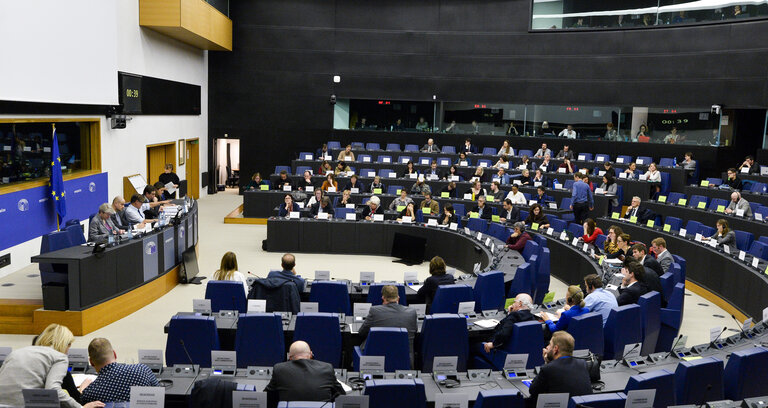 Fotografija 1: LIBE Committee - Structured dialogue with Margaritis SCHINAS, Vice-President for Promoting our European Way of Life, European Commission